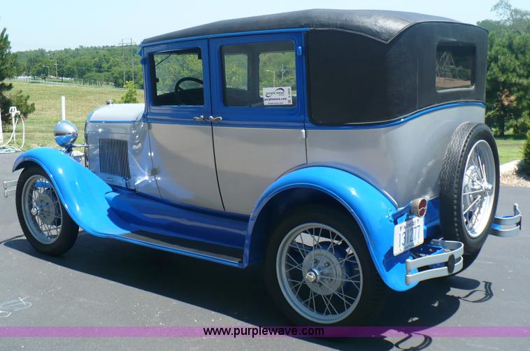 image for item A4802 1929 Ford Model A four door sedan