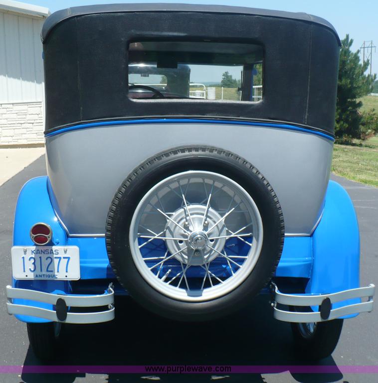 image for item A4802 1929 Ford Model A four door sedan