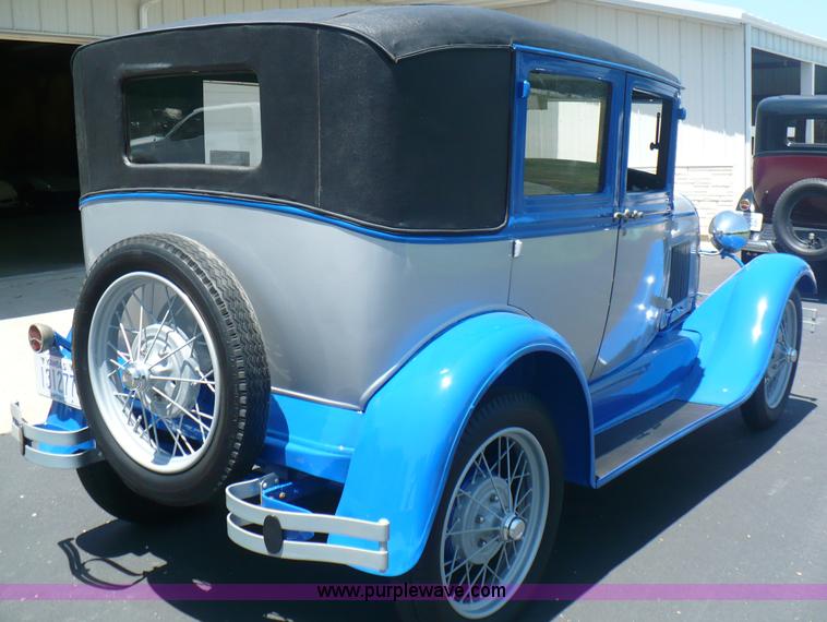 image for item A4802 1929 Ford Model A four door sedan