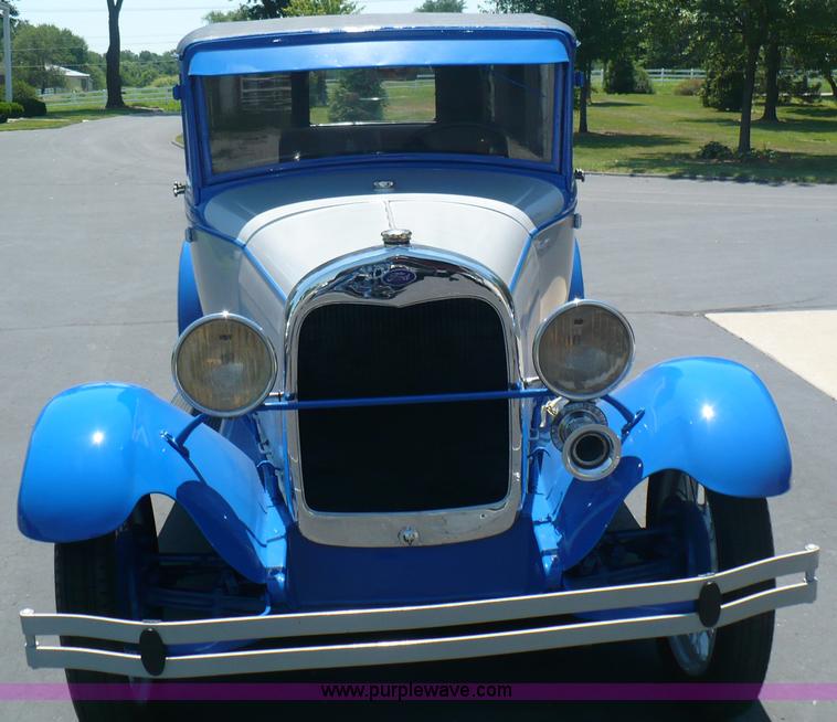 image for item A4802 1929 Ford Model A four door sedan