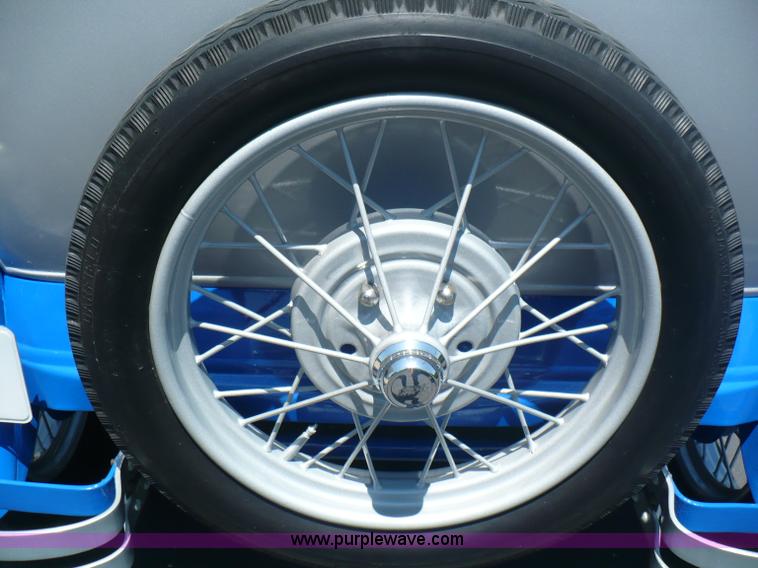 image for item A4802 1929 Ford Model A four door sedan