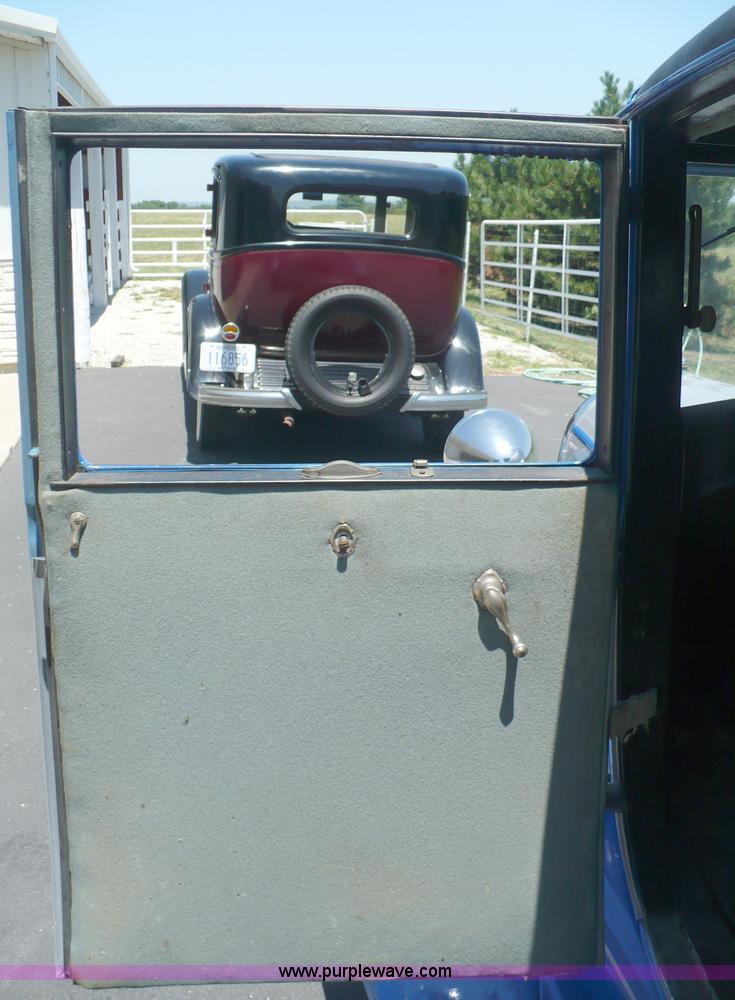 image for item A4802 1929 Ford Model A four door sedan