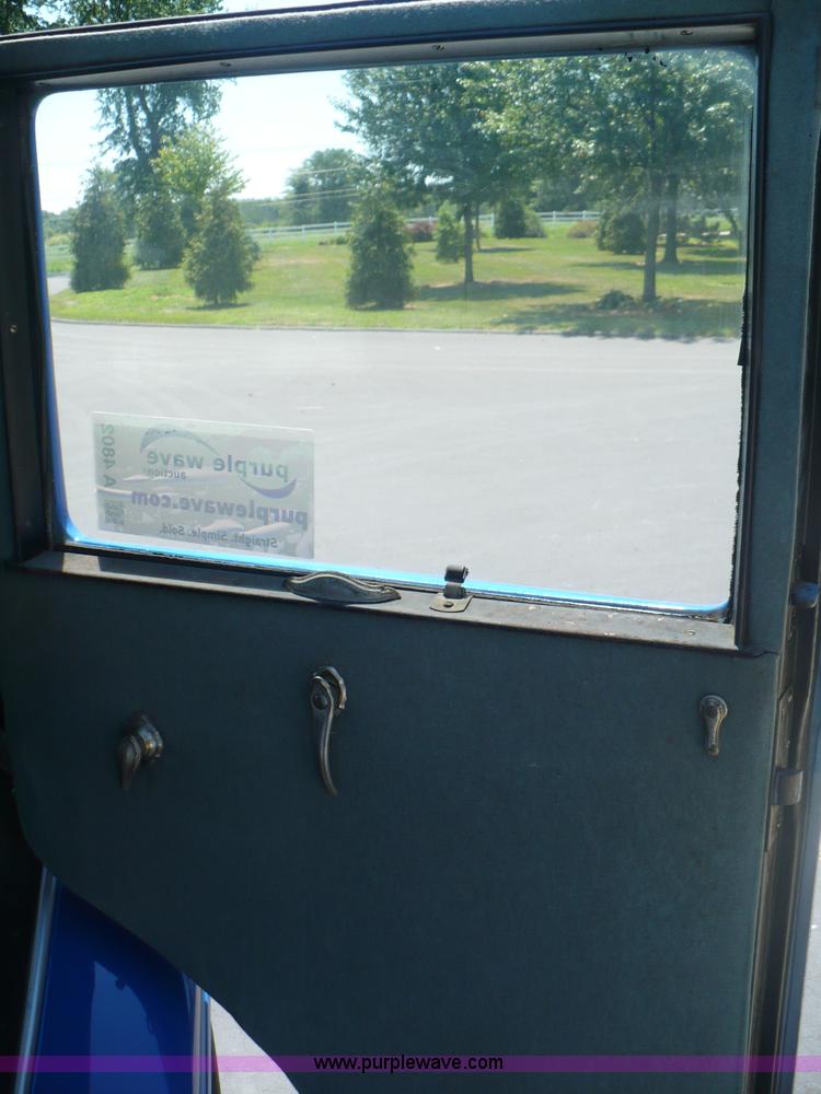 image for item A4802 1929 Ford Model A four door sedan