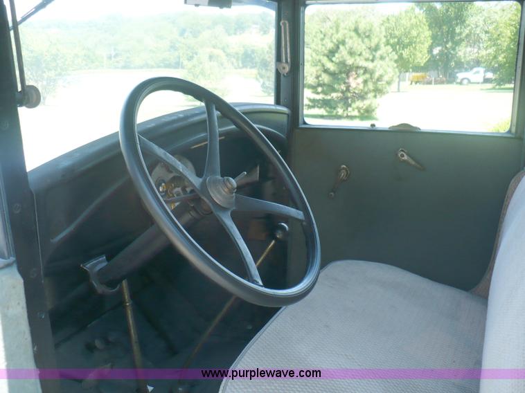 image for item A4802 1929 Ford Model A four door sedan