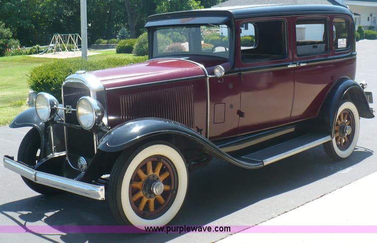 image for item A4803 1931 Buick four door sedan