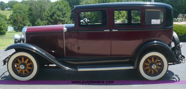 image for item A4803 1931 Buick four door sedan
