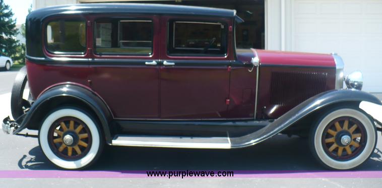 image for item A4803 1931 Buick four door sedan