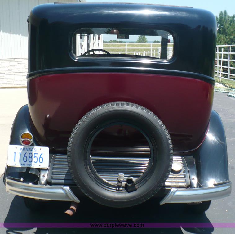 image for item A4803 1931 Buick four door sedan