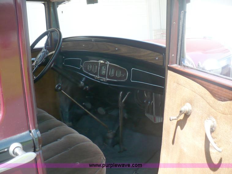 image for item A4803 1931 Buick four door sedan