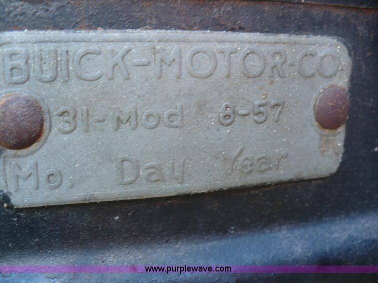 image for item A4803 1931 Buick four door sedan