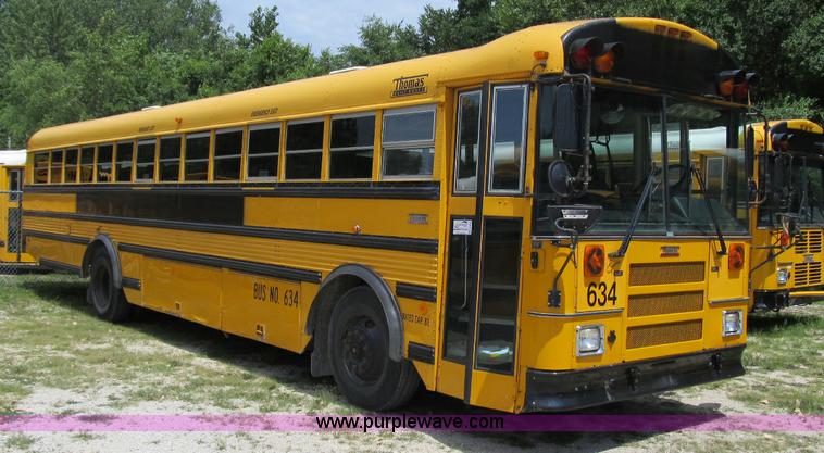 image for item A4918 1999 Thomas built school bus