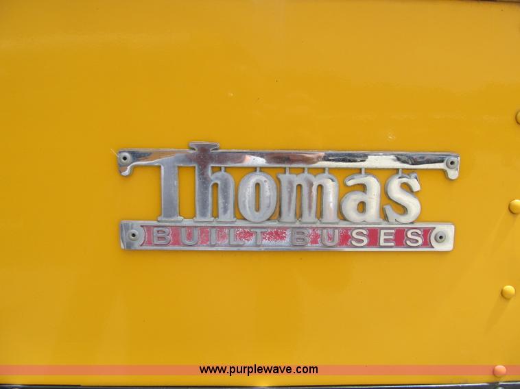 image for item A4918 1999 Thomas built school bus