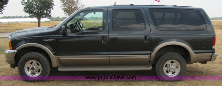 image for item A5068 2000 Ford Excursion Limited SUV