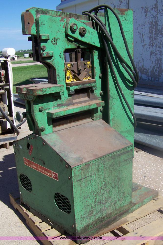 image for item A9501 Dynamic 42 ton Uni Hydro Iron worker