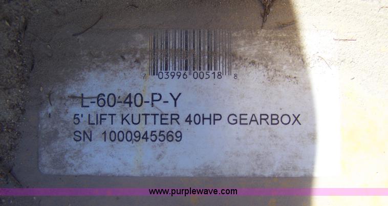 image for item A9505 King Kutter 5' rotary mower