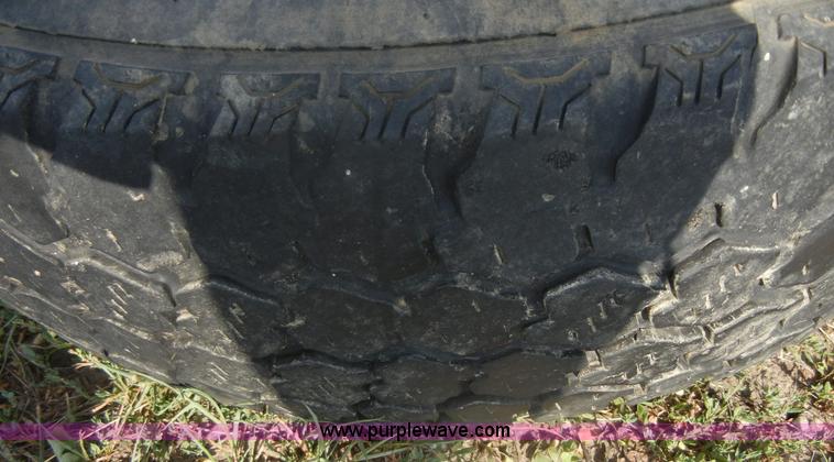 image for item A9933 (3) used tires with eight-hole spoke rims