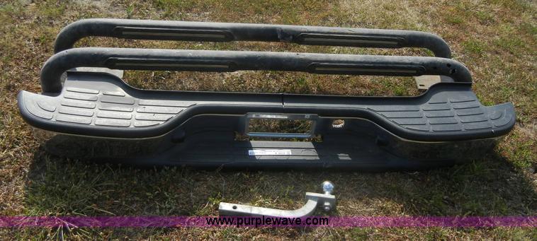 image for item A9934 Rear bumper and side rails off of Chevrolet pickup truck
