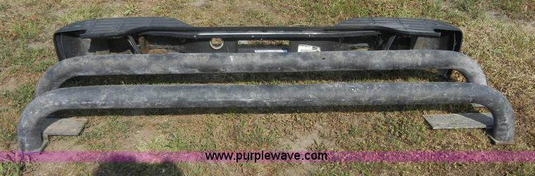 image for item A9934 Rear bumper and side rails off of Chevrolet pickup truck