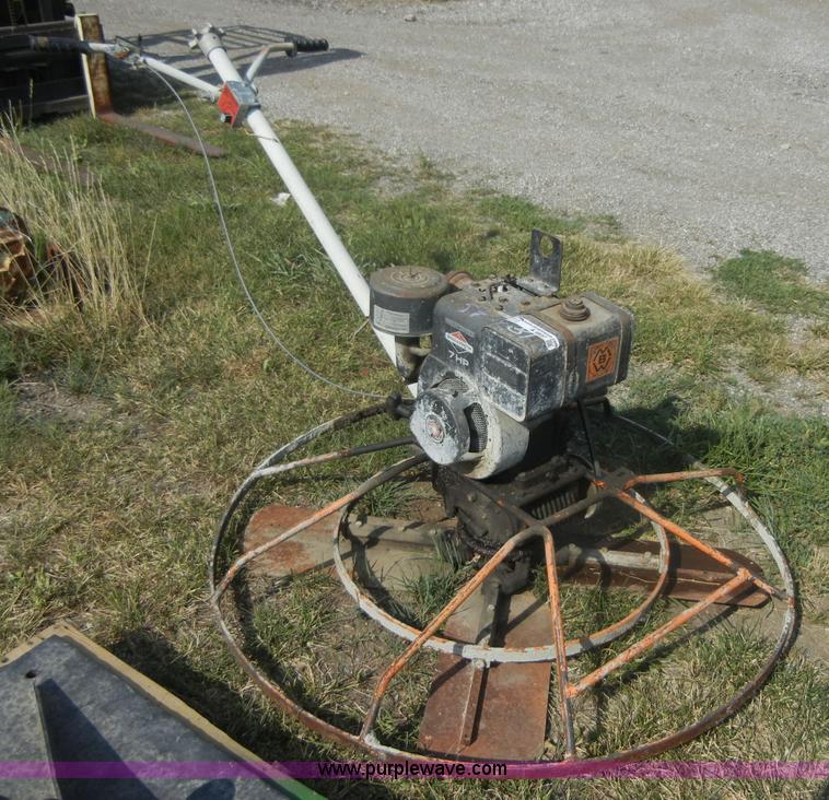 image for item A9937 Concrete power trowel