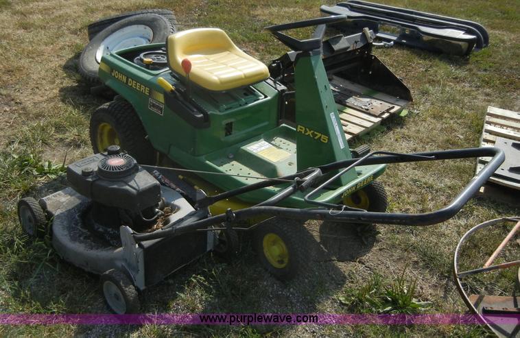 image for item A9938 John Deere RX75 lawn mower