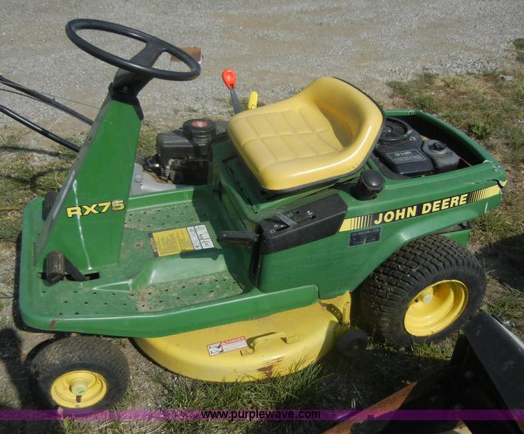 image for item A9938 John Deere RX75 lawn mower