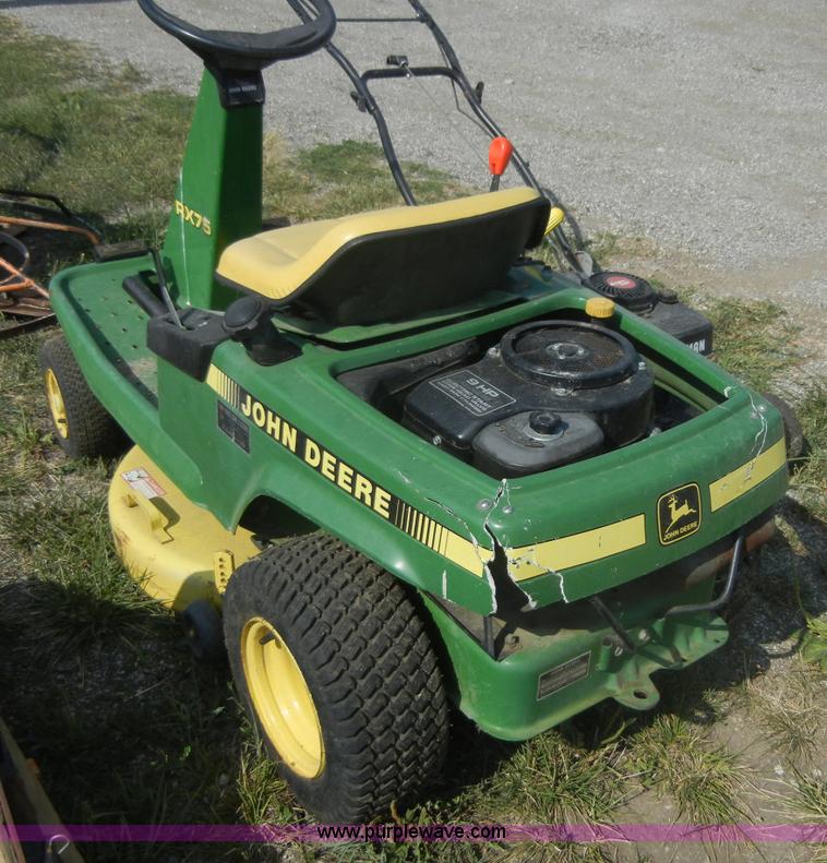 image for item A9938 John Deere RX75 lawn mower