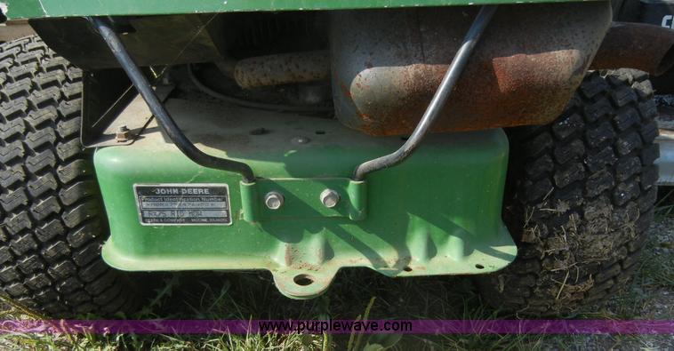 image for item A9938 John Deere RX75 lawn mower