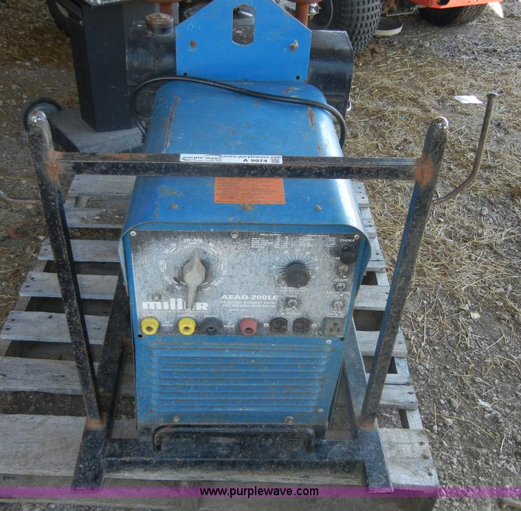 image for item A9974 Miller AEAD-200LE welder