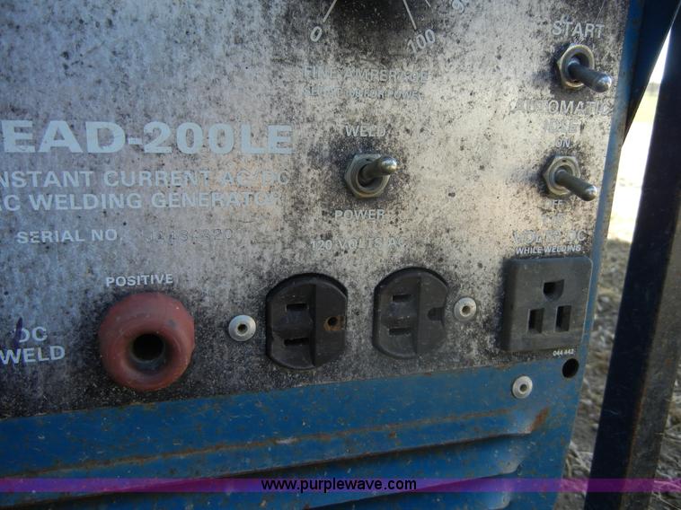 image for item A9974 Miller AEAD-200LE welder
