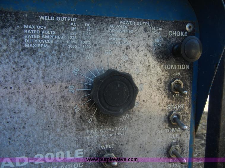 image for item A9974 Miller AEAD-200LE welder
