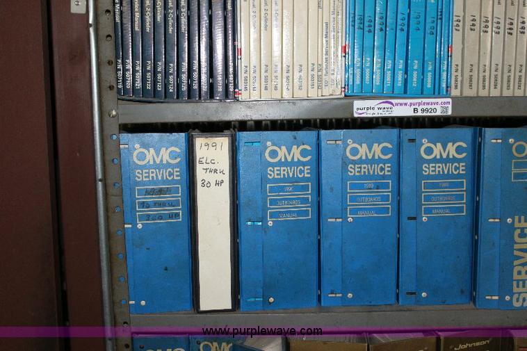 image for item B9920 Assorted service manuals