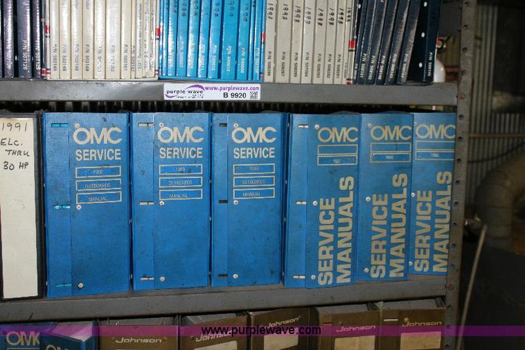 image for item B9920 Assorted service manuals