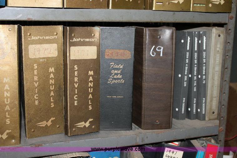 image for item B9920 Assorted service manuals