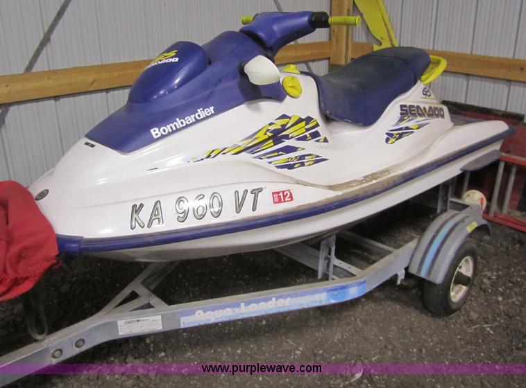 1998 Sea Doo Bombardier GS jet ski in Cimarron, KS Item C9758 sold