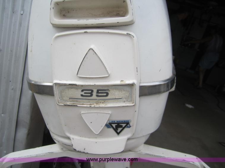 image for item C9761 Johnson Super Sea Horse 35 outboard engine