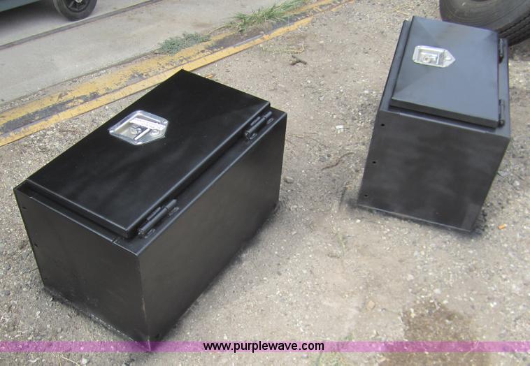 image for item C9764 (2) trailer storage boxes