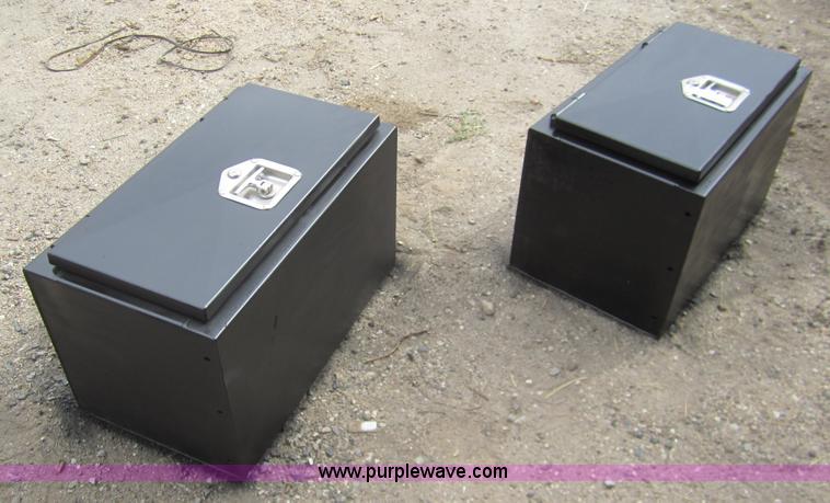 image for item C9764 (2) trailer storage boxes