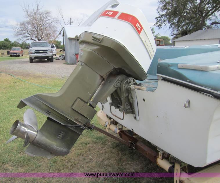 image for item C9766 Apache 16' boat with trailer