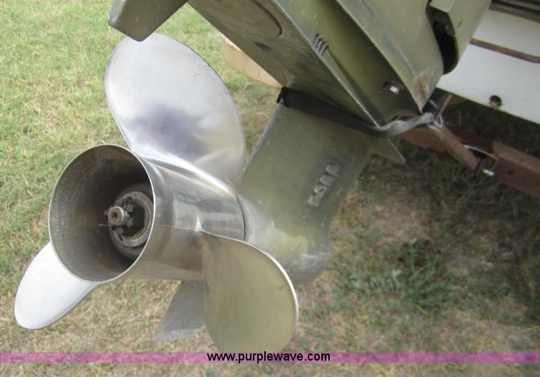 image for item C9766 Apache 16' boat with trailer