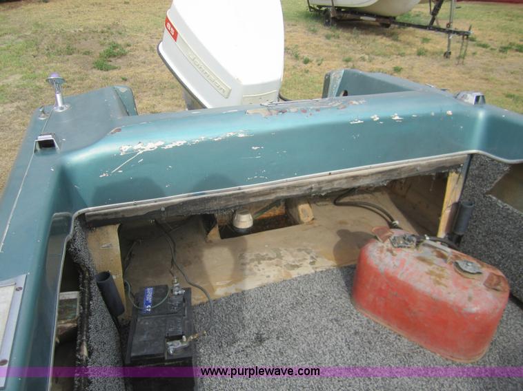 image for item C9766 Apache 16' boat with trailer