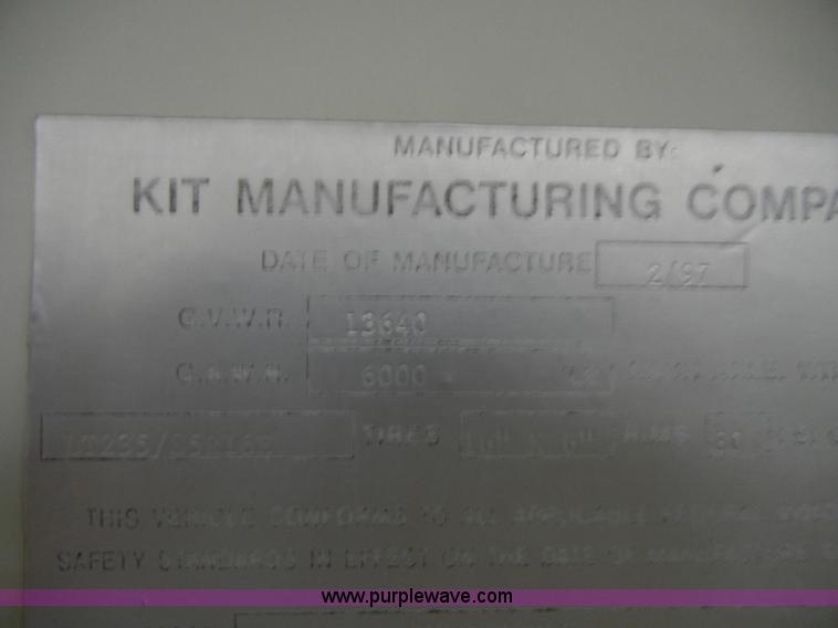 image for item D9501 1997 Sportsman 315F 31.5' camper