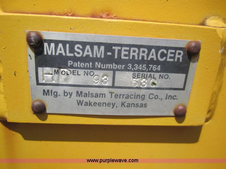 image for item 3424 Malsam-terracer HD93 double terracer