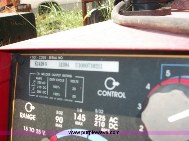 image for item A1200 2008 Lincoln Ranger 10000 welder