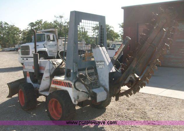 image for item A1206 1989 Bobcat 3023 trencher