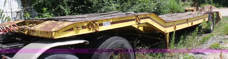 image for item A2129 1963 Load Craft lowboy trailer