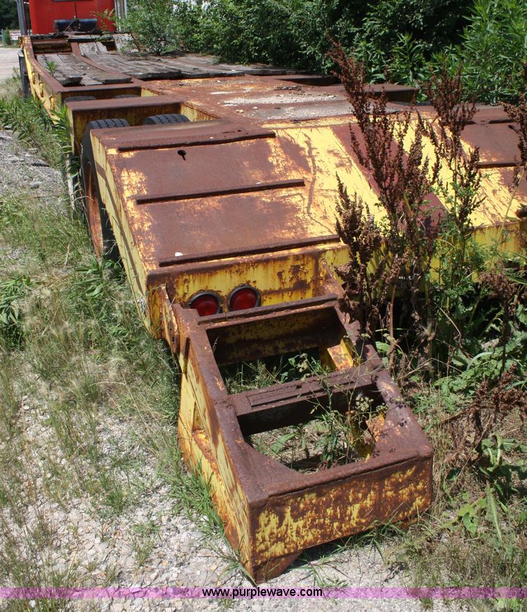 image for item A2129 1963 Load Craft lowboy trailer