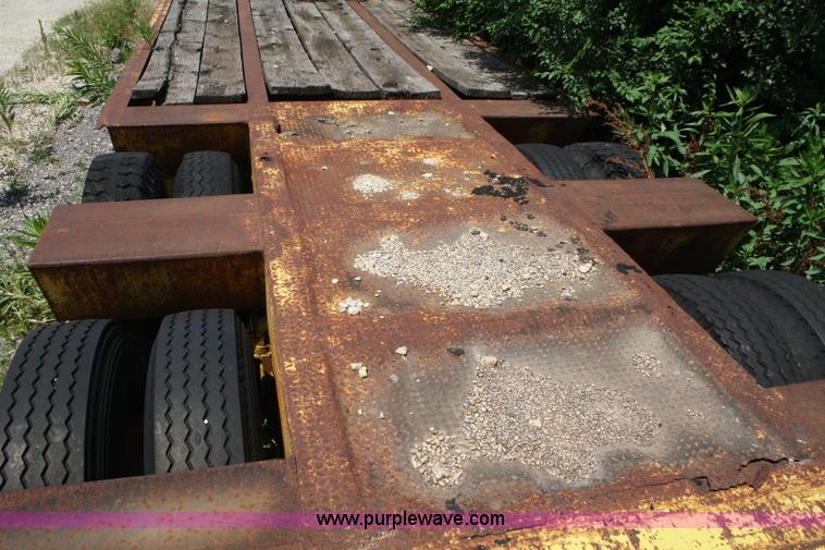image for item A2129 1963 Load Craft lowboy trailer