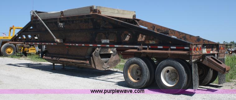 image for item A2147 1995 Trail King belly dump trailer