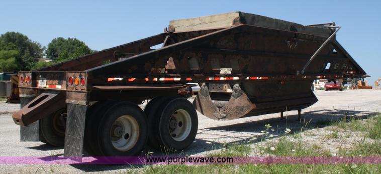 image for item A2147 1995 Trail King belly dump trailer