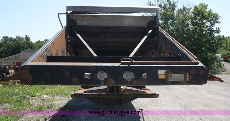 image for item A2147 1995 Trail King belly dump trailer